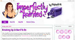 Desktop Screenshot of imperfectlypainted.com